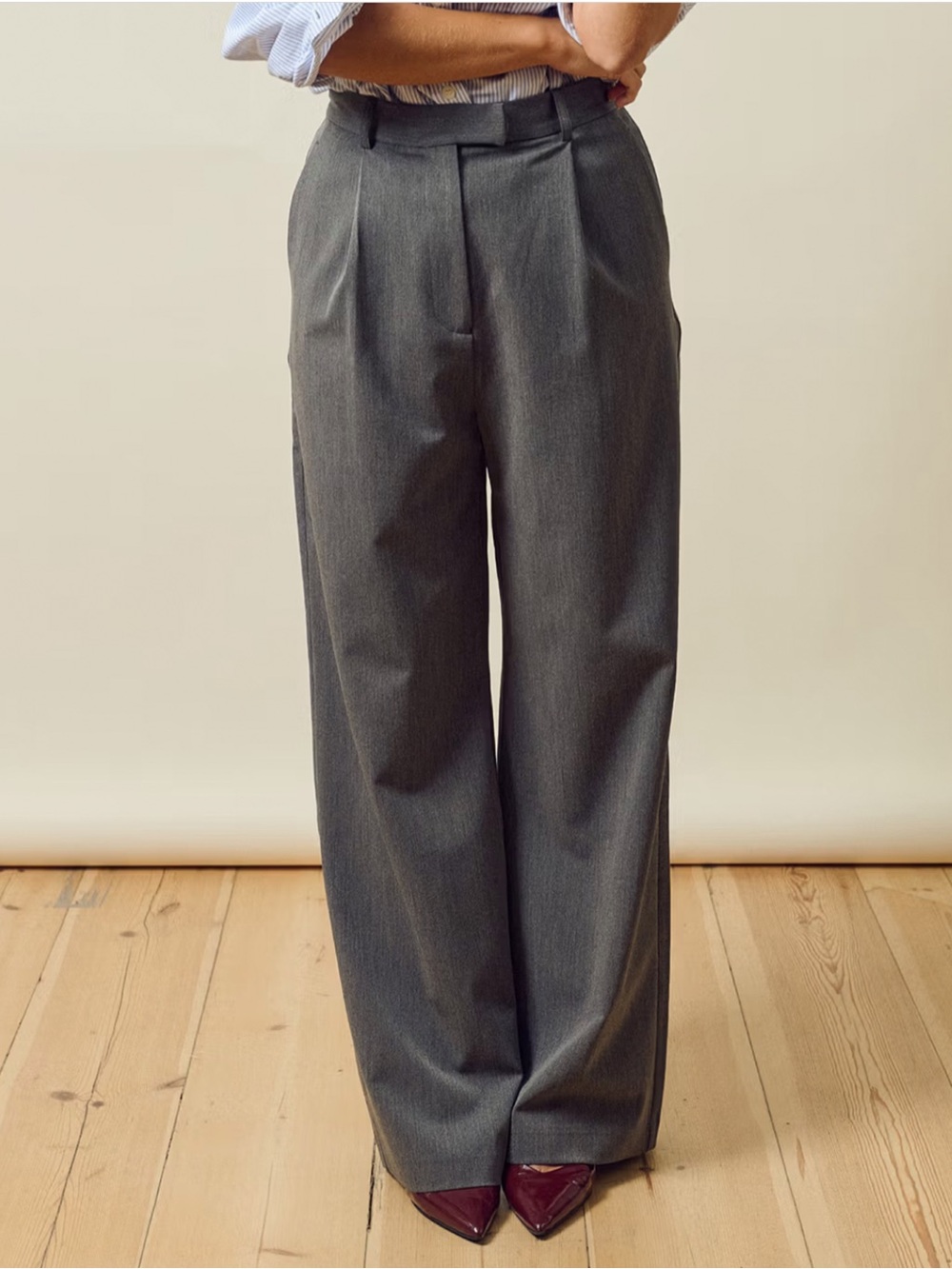Djerf Avenue - Favorite Pant - Gray
